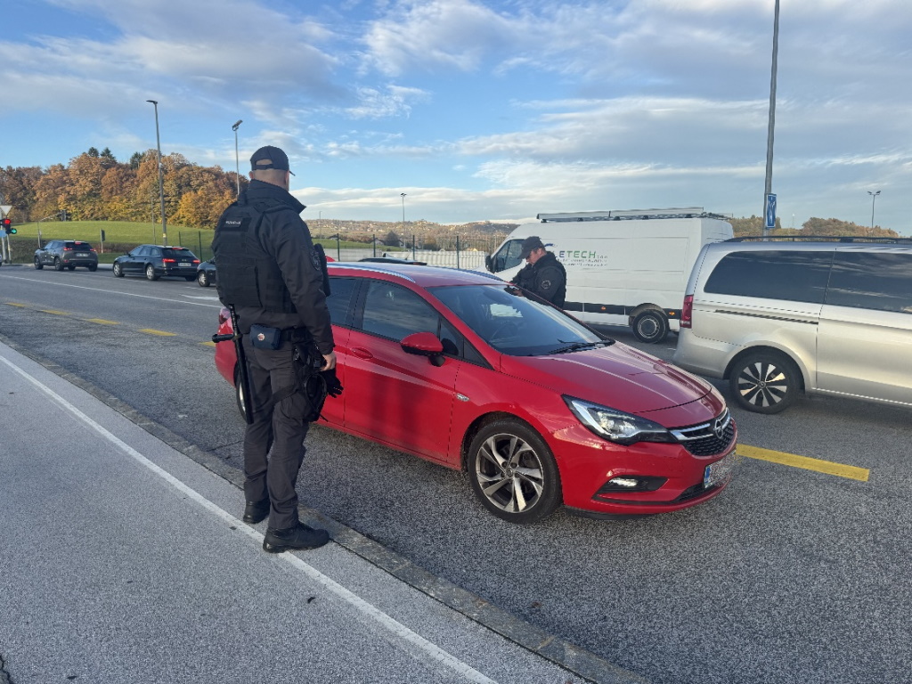 FOTO: Od hišnih preiskav do patruljiranja, v Novem mestu okrepljene sile policije