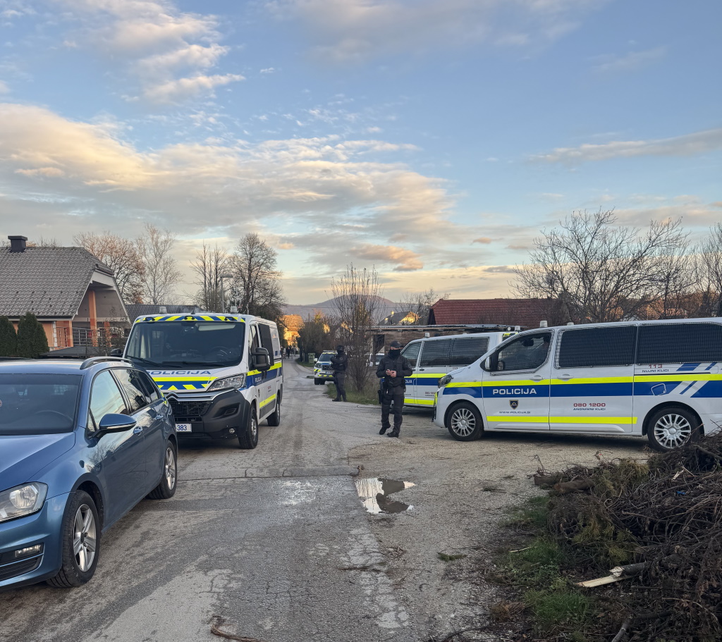 FOTO: Od hišnih preiskav do patruljiranja, v Novem mestu okrepljene sile policije