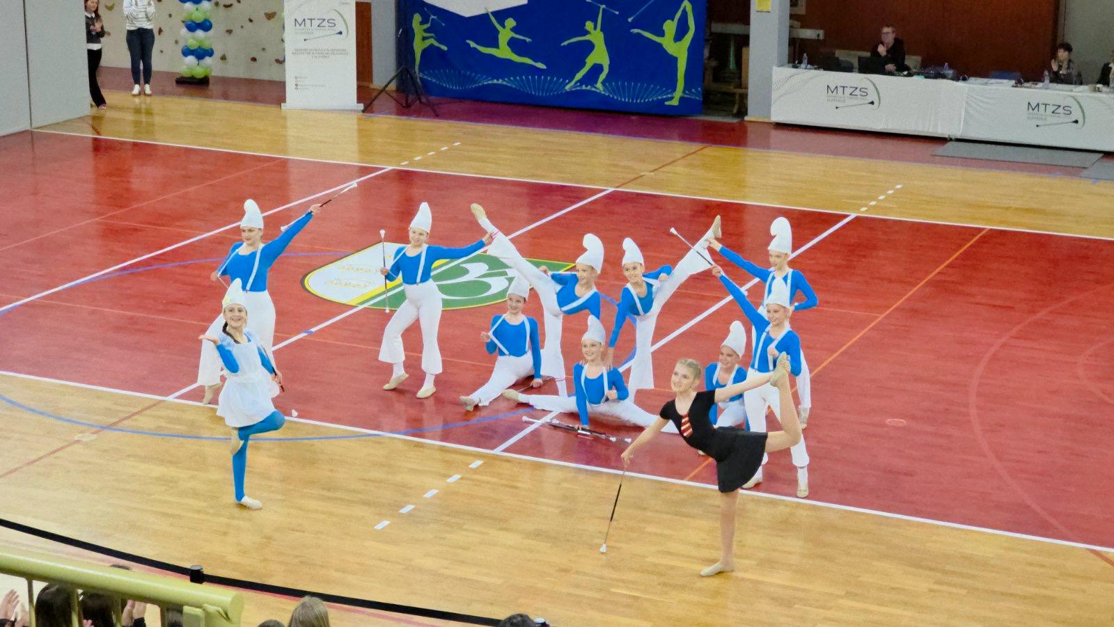 Twirlerke in mažorete iz Slovenskih goric osvajajo mednarodna tekmovanja