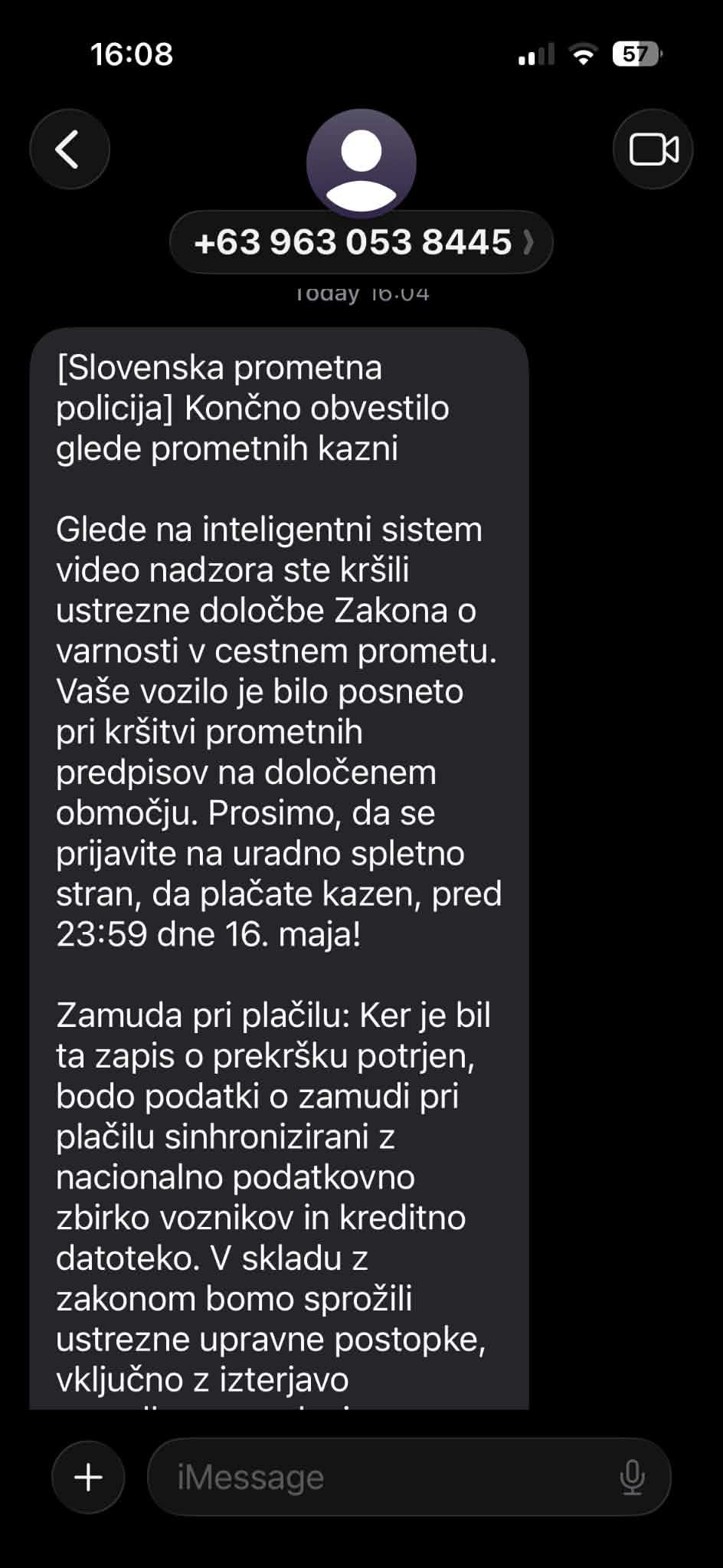 Ste prejeli SMS za prometni prekršek? Ne nasedite, policija svari da gre za prevaro