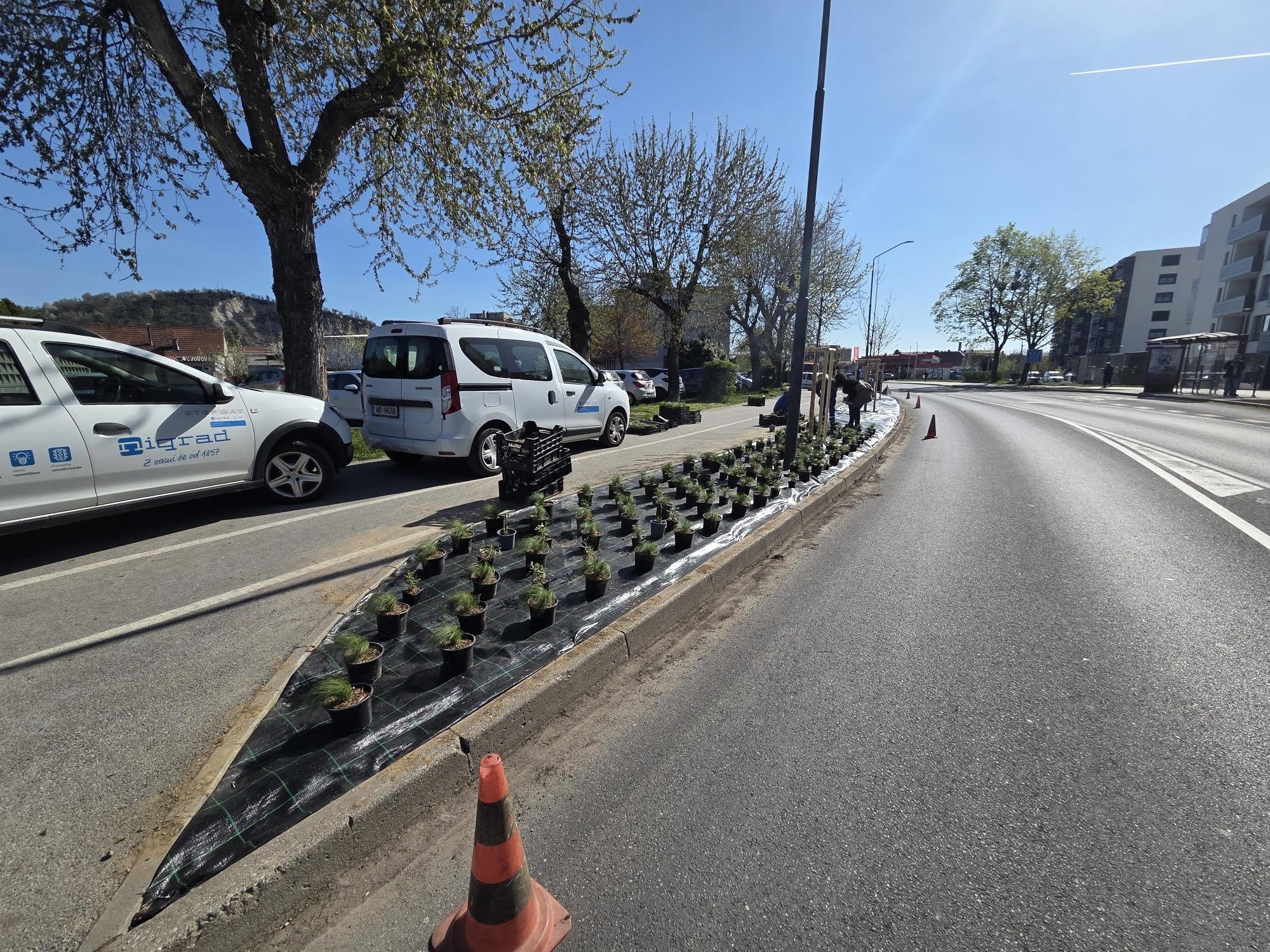 FOTO: Čufarjeva ulica v novi podobi, tako Nigrad ureja mesto