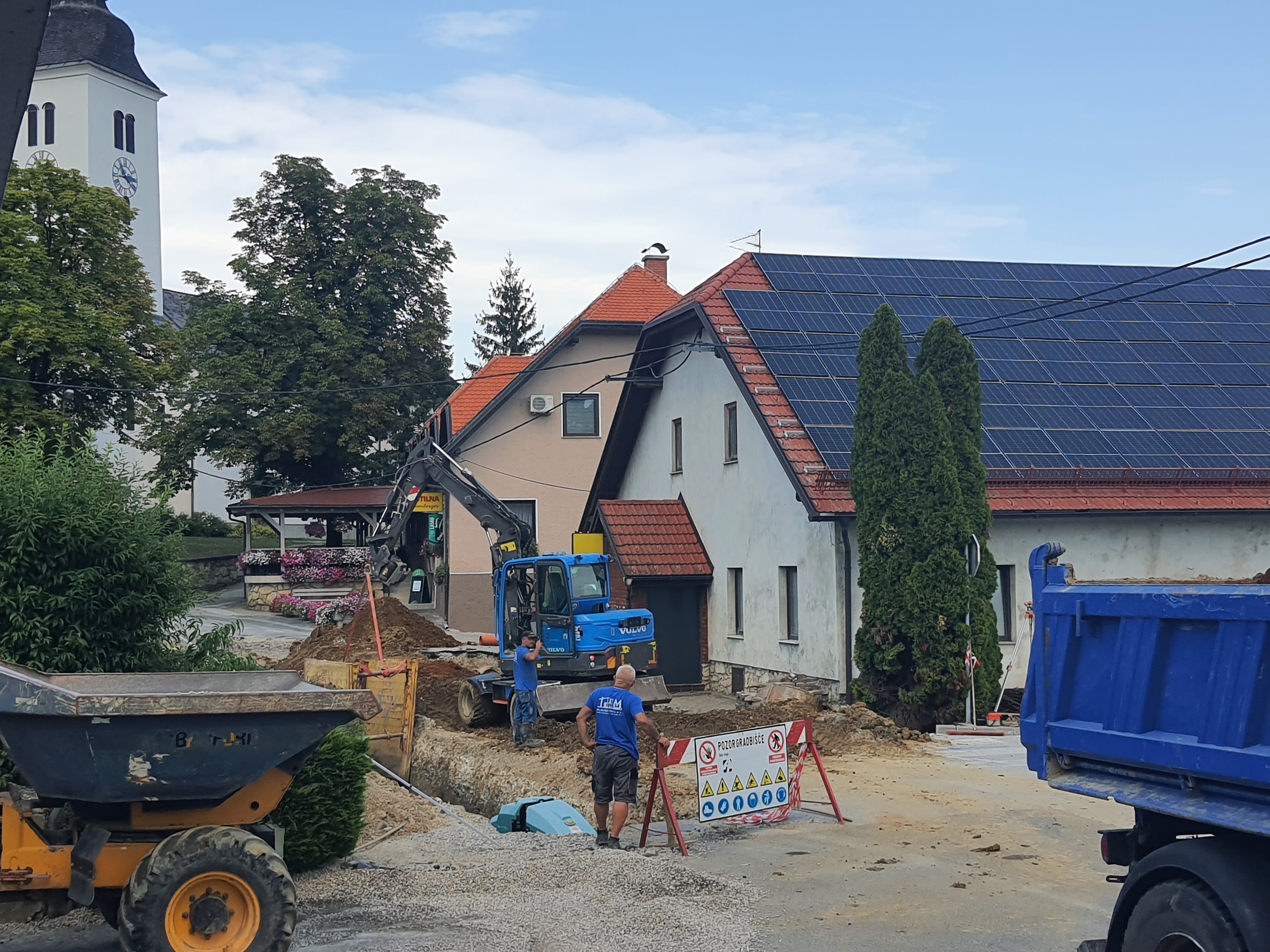 Velika prenova v središču Pernice: Kako bo do konca novembra potekal promet?