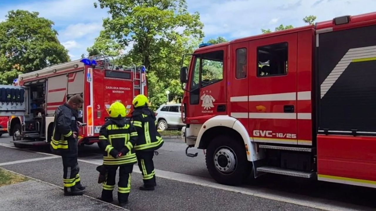 V stanovanju na Taboru gorel pomivalni stroj, eno osebo prepeljali v UKC Maribor