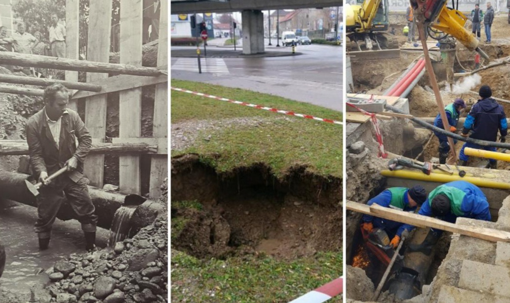 DNEVNA: Vodovodne cevi v Mariboru stare tudi 120 let, več kilometrov cevi še vedno iz azbesta