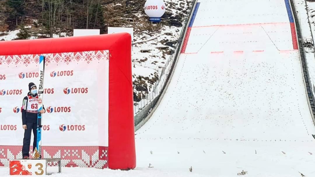 Cene Prevc dvakrat na stopničkah v Zakopanah