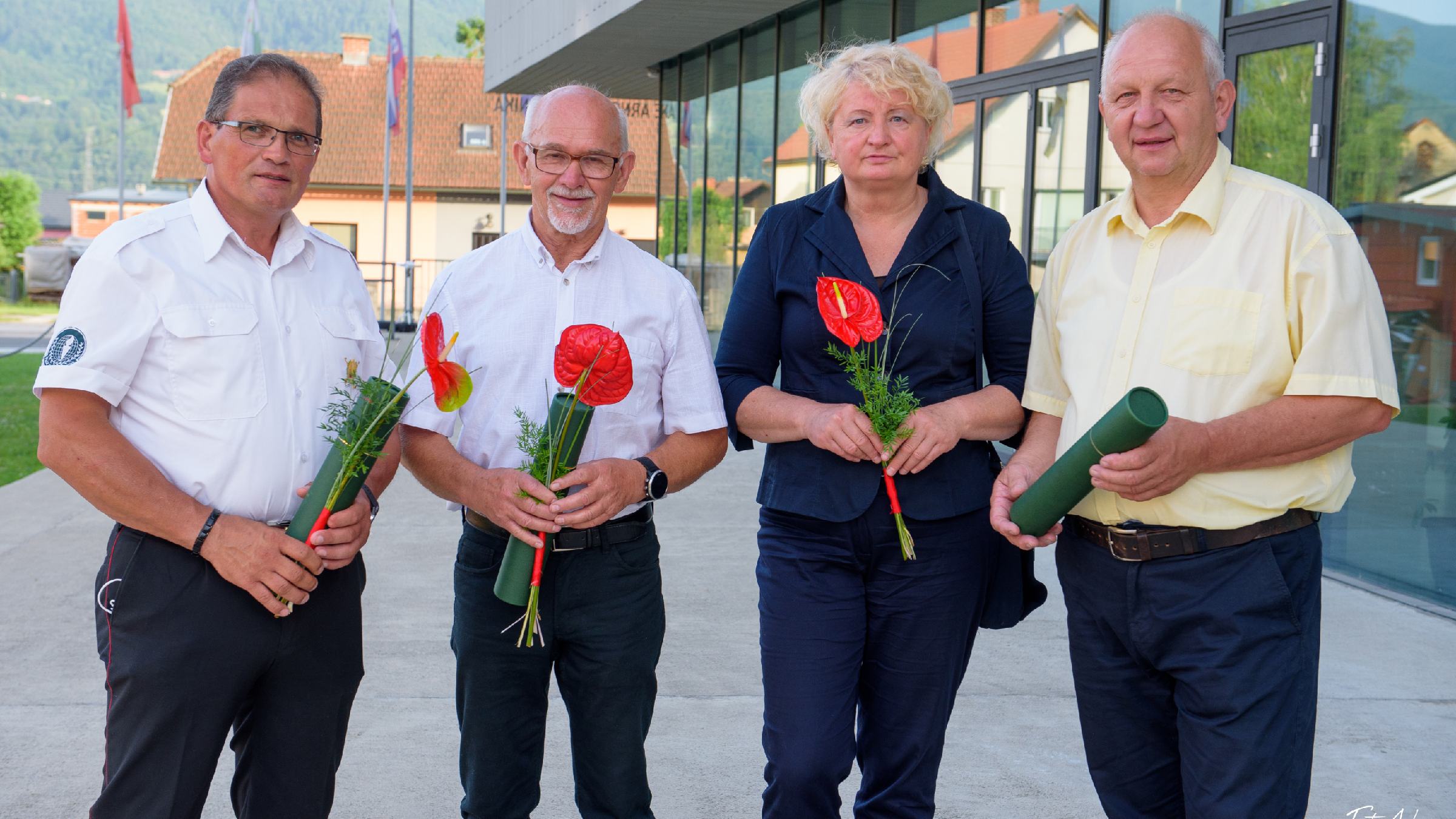 FOTO: Znani prejemniki županjinih priznanj v Selnici ob Dravi