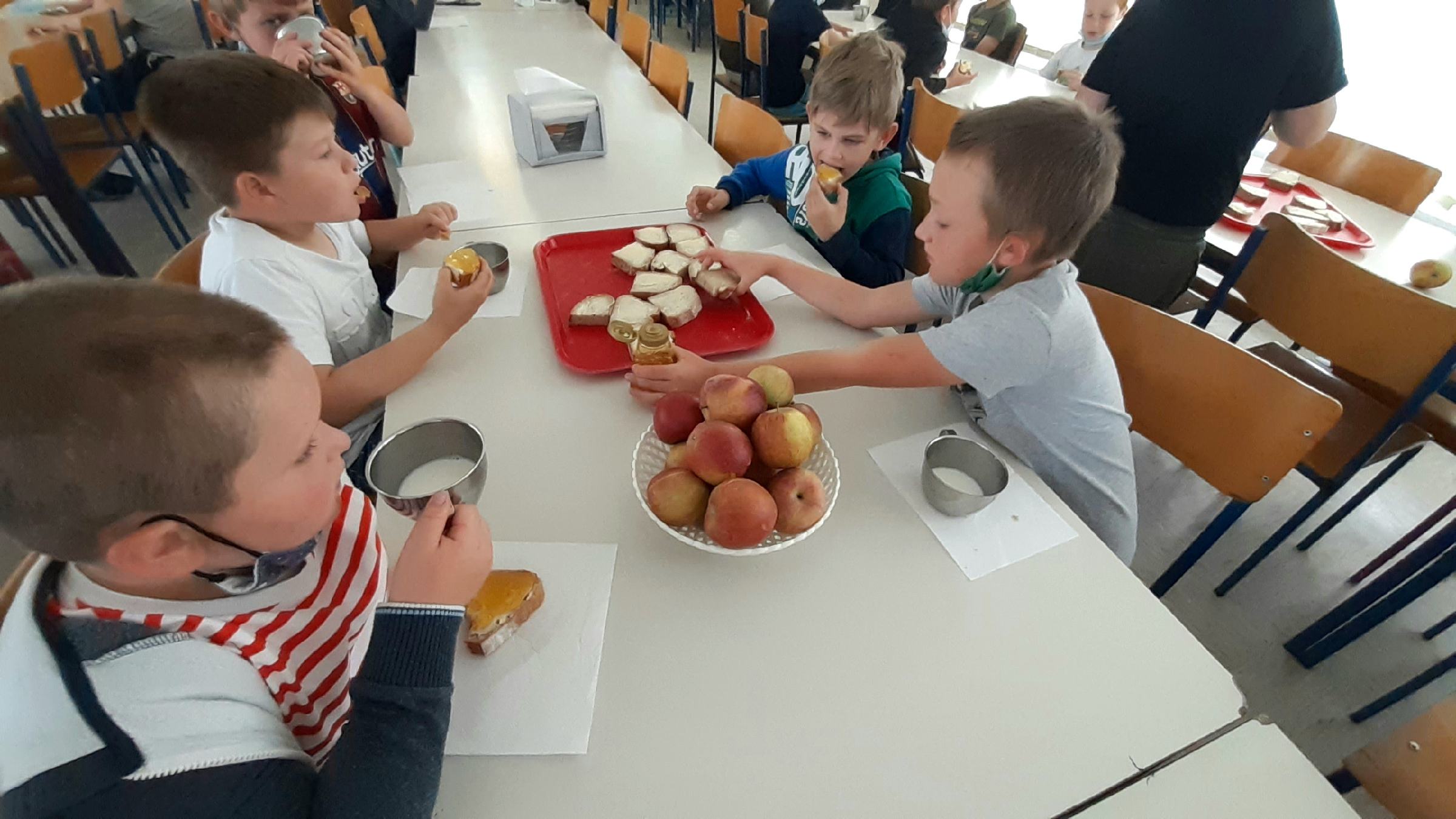 FOTO: V selniški osnovni šoli odslej organiziran zajtrk