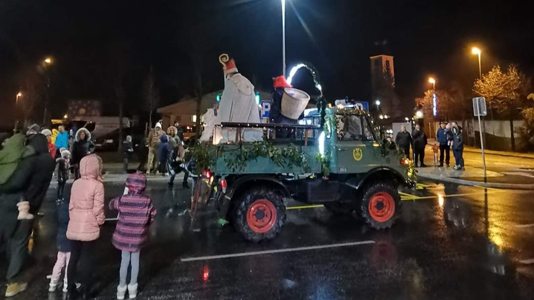 FOTO: Miklavž se je tokrat zapeljal po celotni pesniški občini