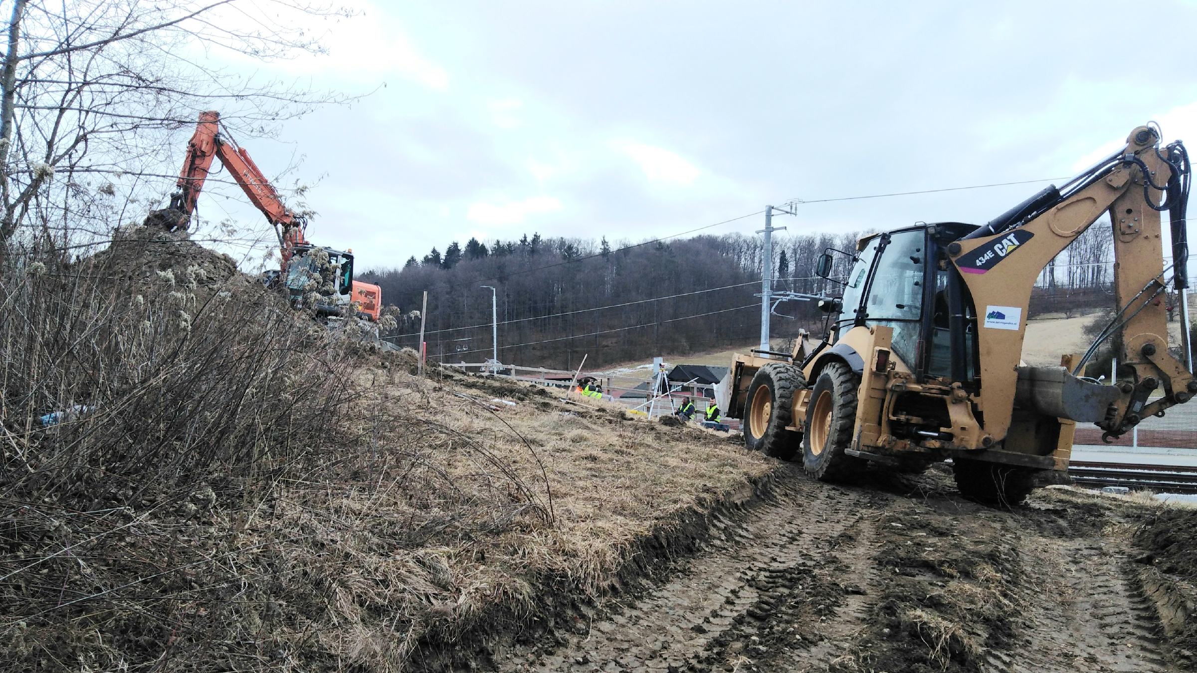 FOTO: V okviru gradnje kanalizacije v Štrihovcu začeli z deli na Jareninski cesti