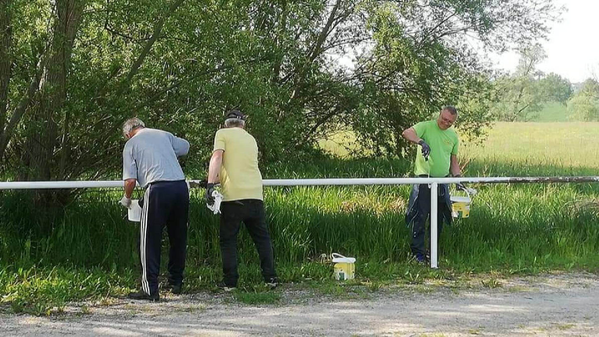 FOTO: Klub brigadirjev Slovenskih goric nadaljuje z delovnimi akcijami