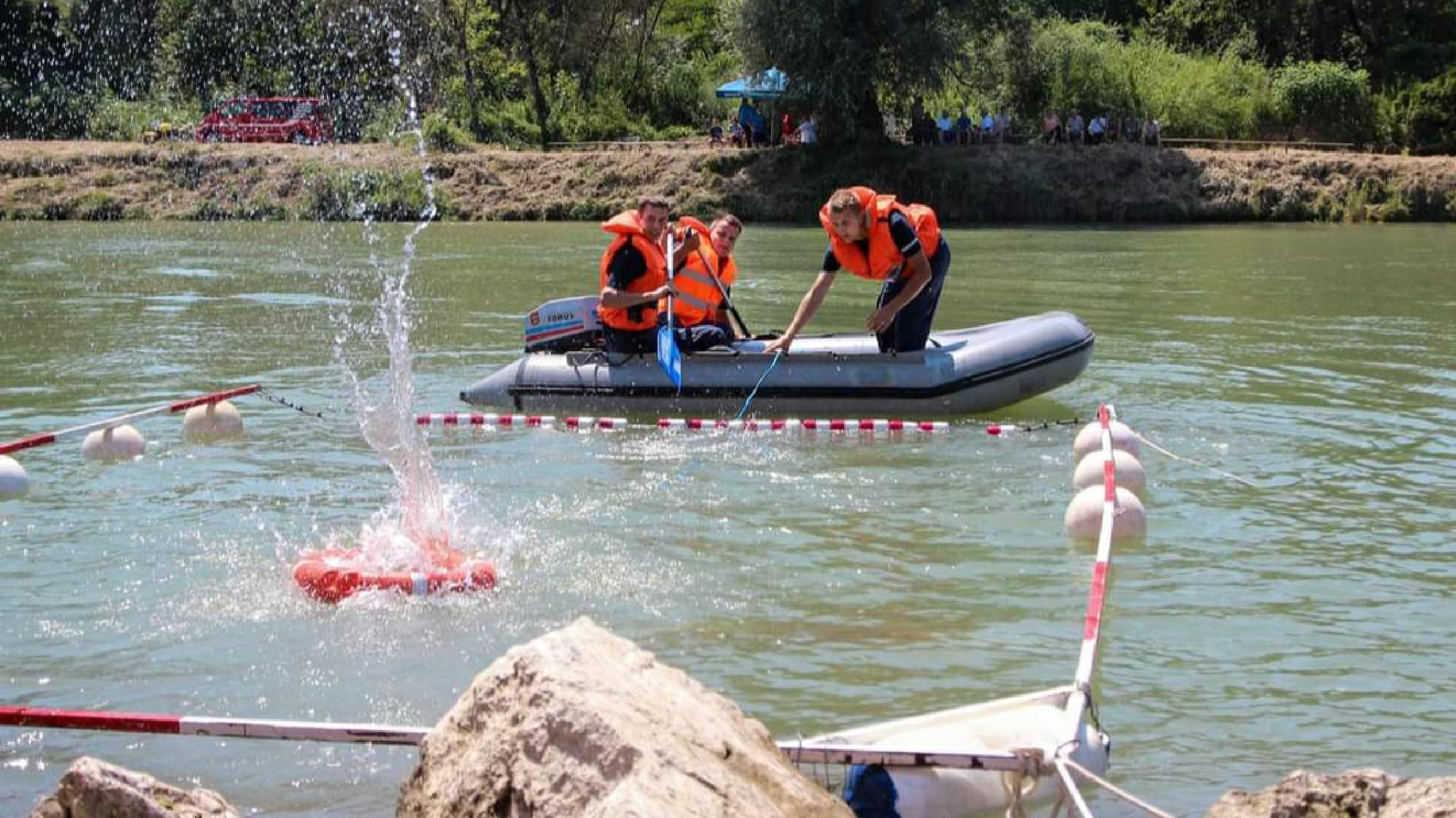FOTO: Po dveh letih bodo na Dravi znova tekmovali gasilsko reševalni čolni