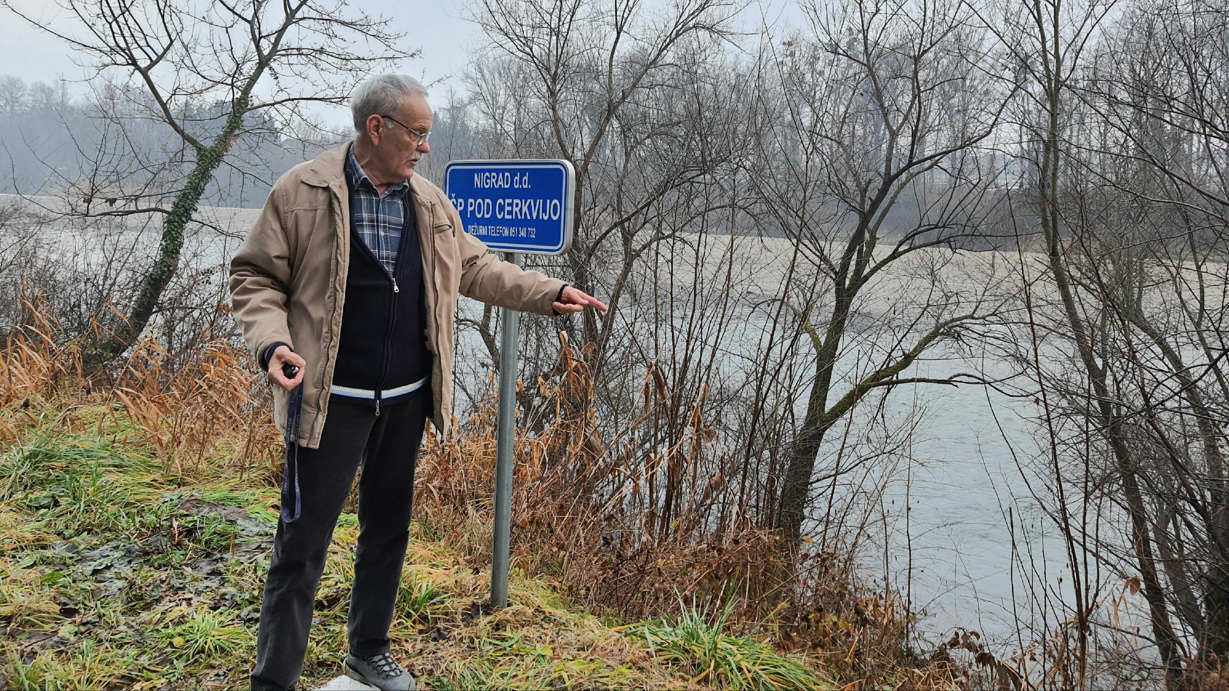 Škof: Nabrežje reke Drave v Malečniku je ena sama katastrofa