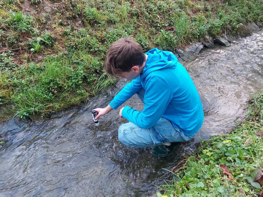 Kamniški potok je bogat s kisikom