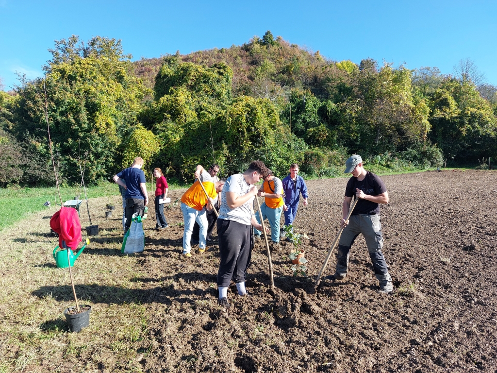Pionirsko: Na mariborski šoli odslej agrogozdarska njiva, ki se uči iz narave namesto iz industrije