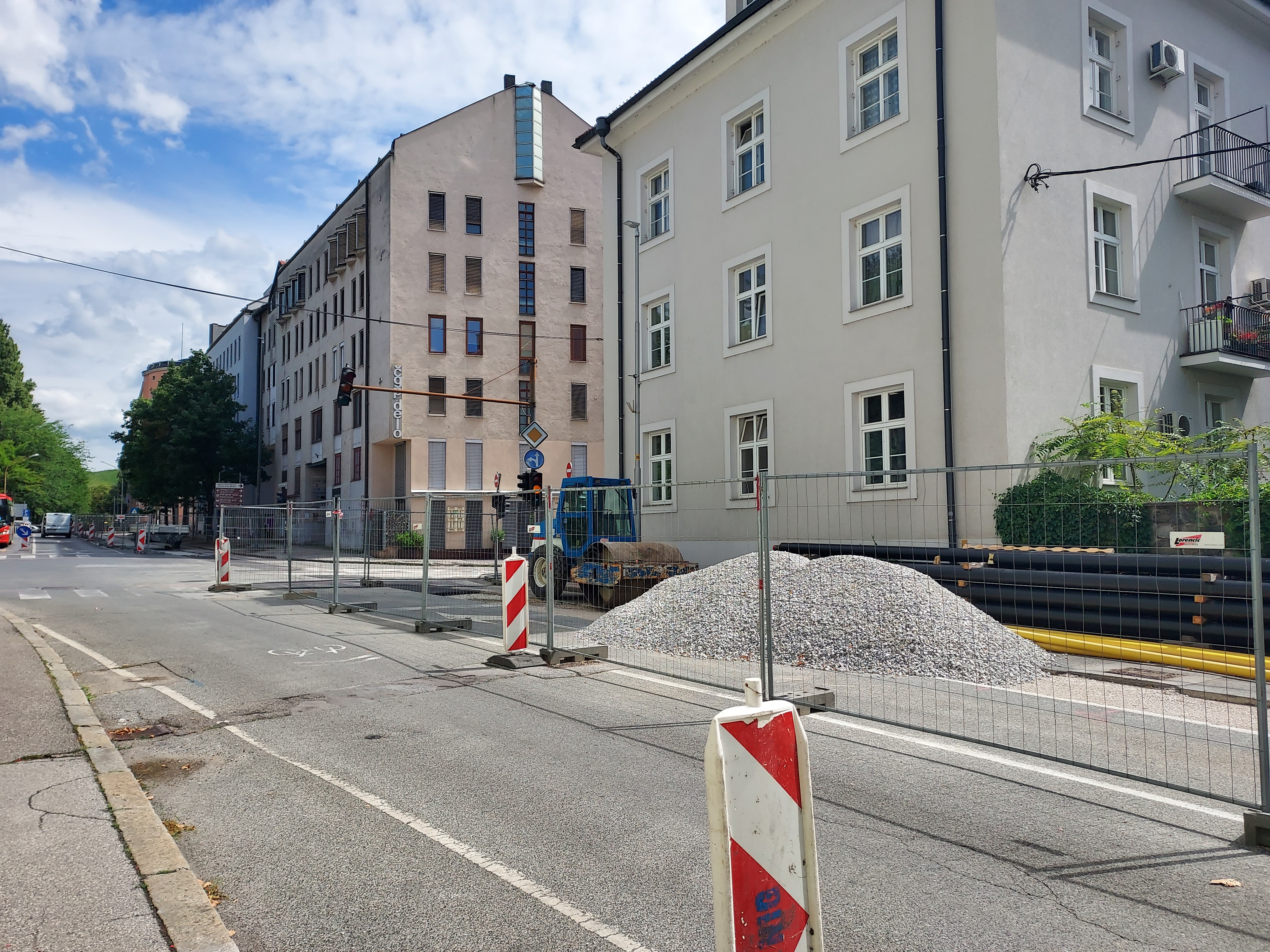 Kaj zajema sanacija na več ulicah v centru Maribora?