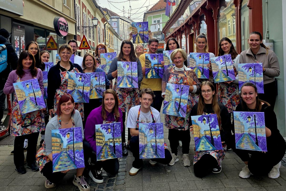 Vse več Mariborčanov sprostitev išče v umetnosti - tudi tisti, ki "ne znajo risati"