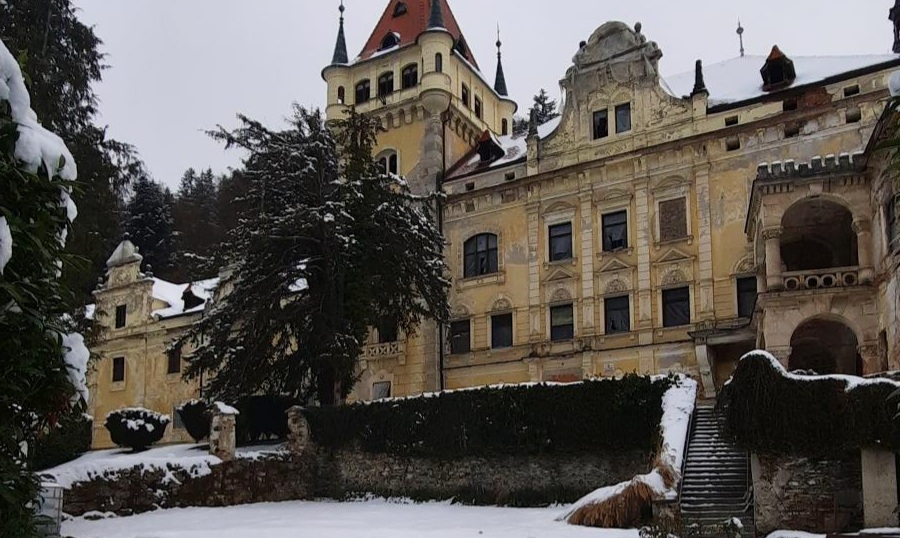 »Avstrijci bi za takšen dvorec dali vse«: V Selnici vztrajajo pri obnovi Viltuša (VIDEO)