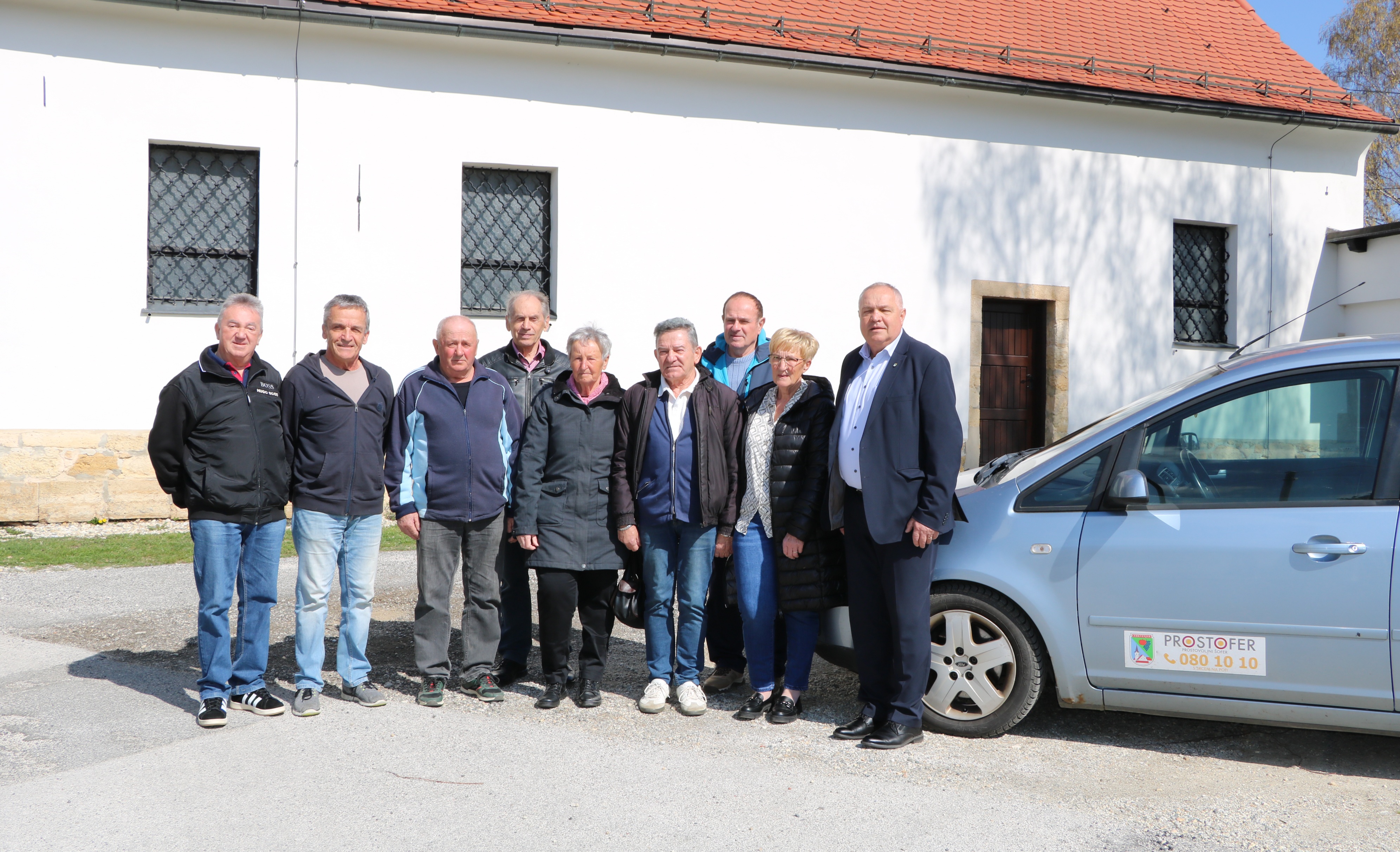 Prvi v osrednjih Slovenskih goricah: Cerkvenjaški prostoferji dosegli mejnik 100 prevozov