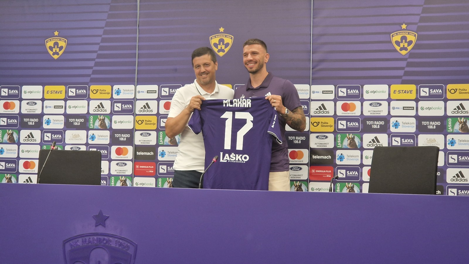 FOTO: V Maribor se je vrnil slovenski reprezentant Jan Mlakar