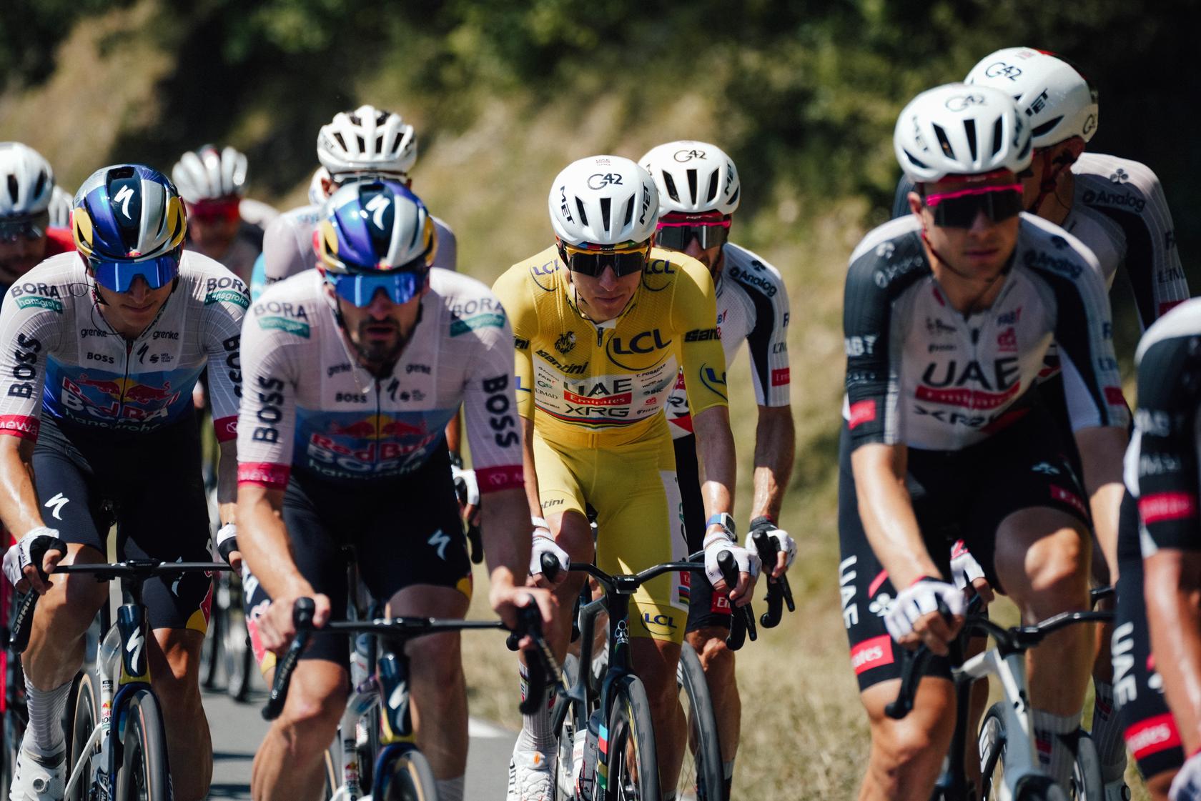 Evenepoel odščipnil Pogačarju 28 sekund