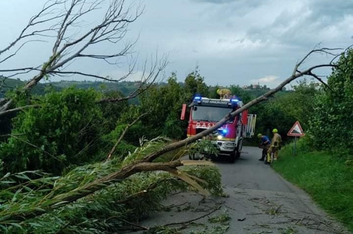 FOTO: Neurje prizadelo občine Šentilj, Hoče-Slivnica, Ptuj, Hajdina in Ormož