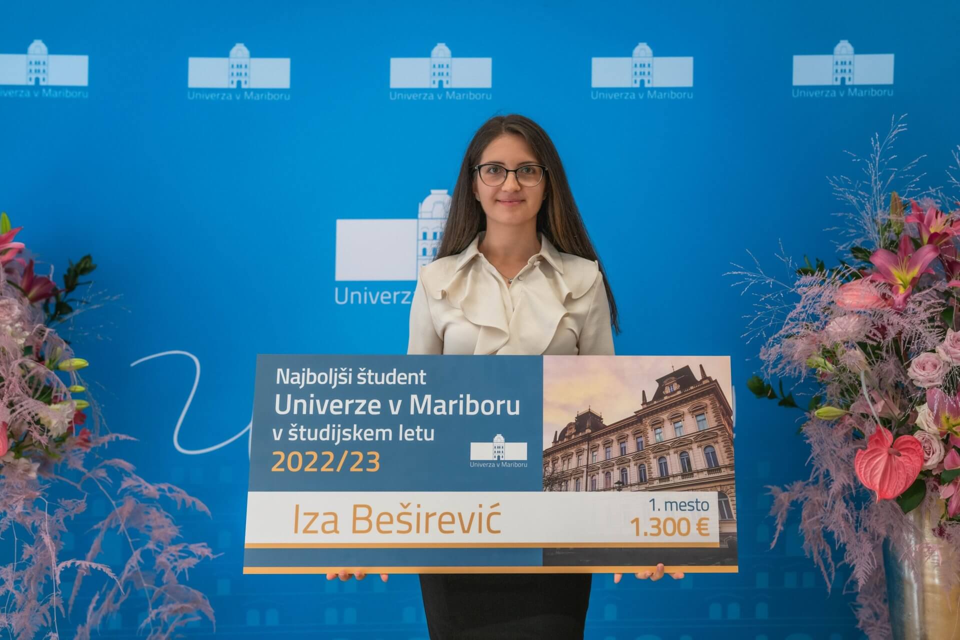 Najboljša študentka Univerze v Mariboru je postala Iza Beširević