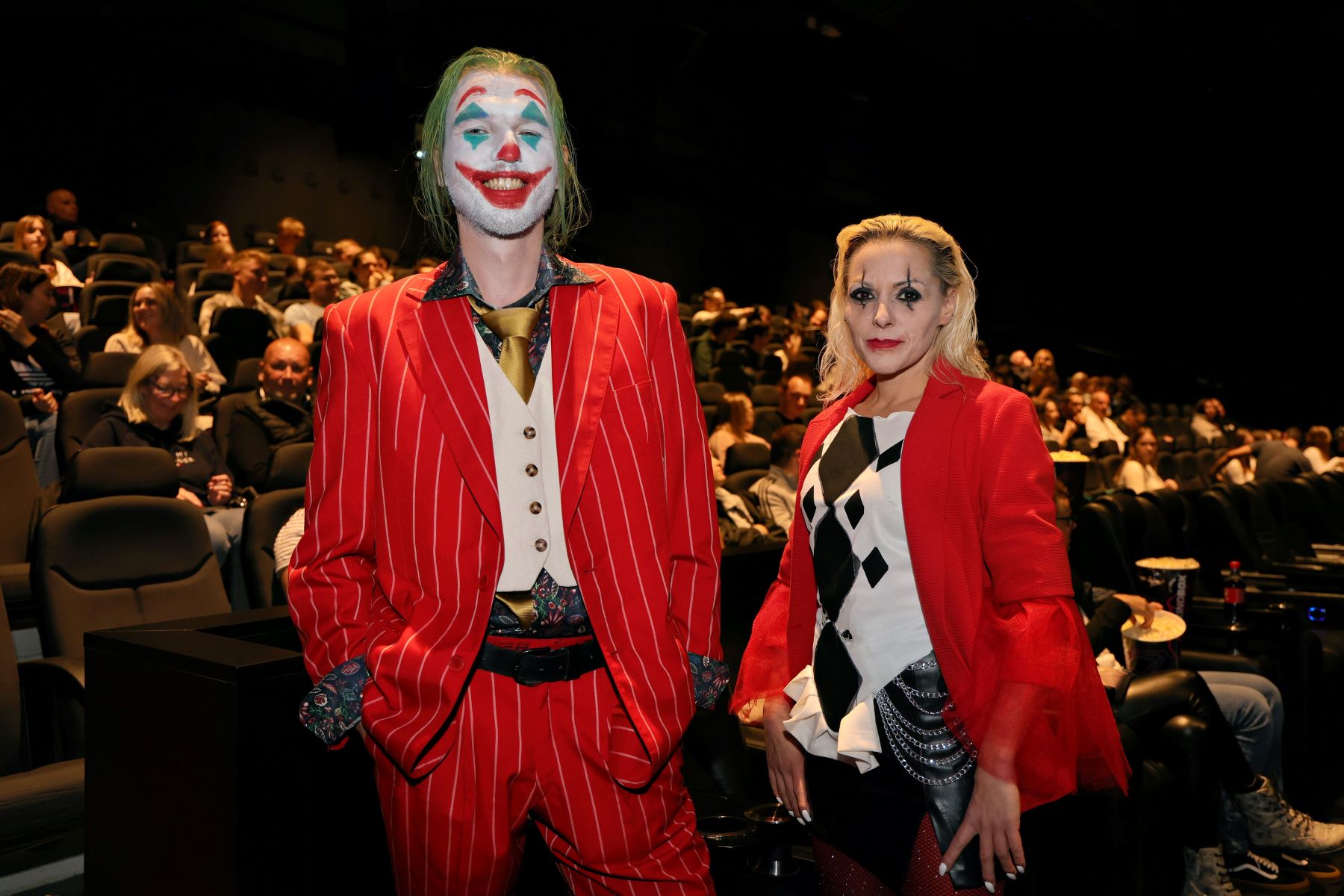 Premiera filma JOKER: Norost v dvoje napolnila dvorano Mariboxa