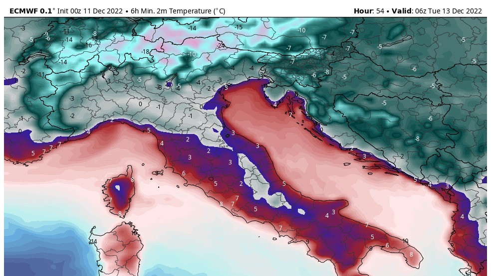 Meteorologi napovedujejo zelo mrzel december, pod dolgoletnim povprečjem