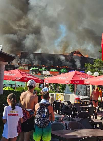FOTO in VIDEO: Zagorel hotelski objekt v parku Aqualuna v Podčetrtku