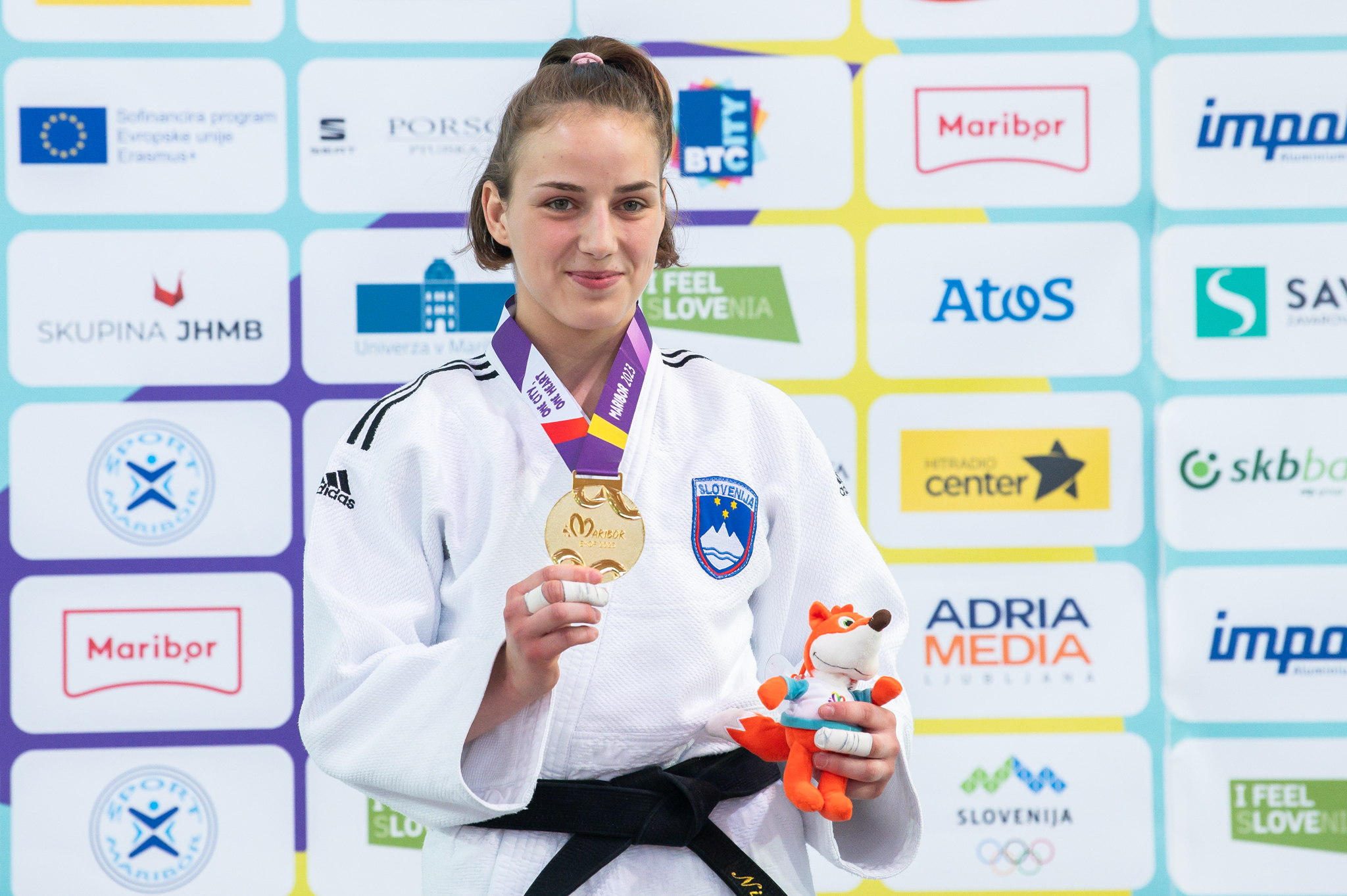 Na OFEM-u zlata medalja za judoistko Niko Tomc