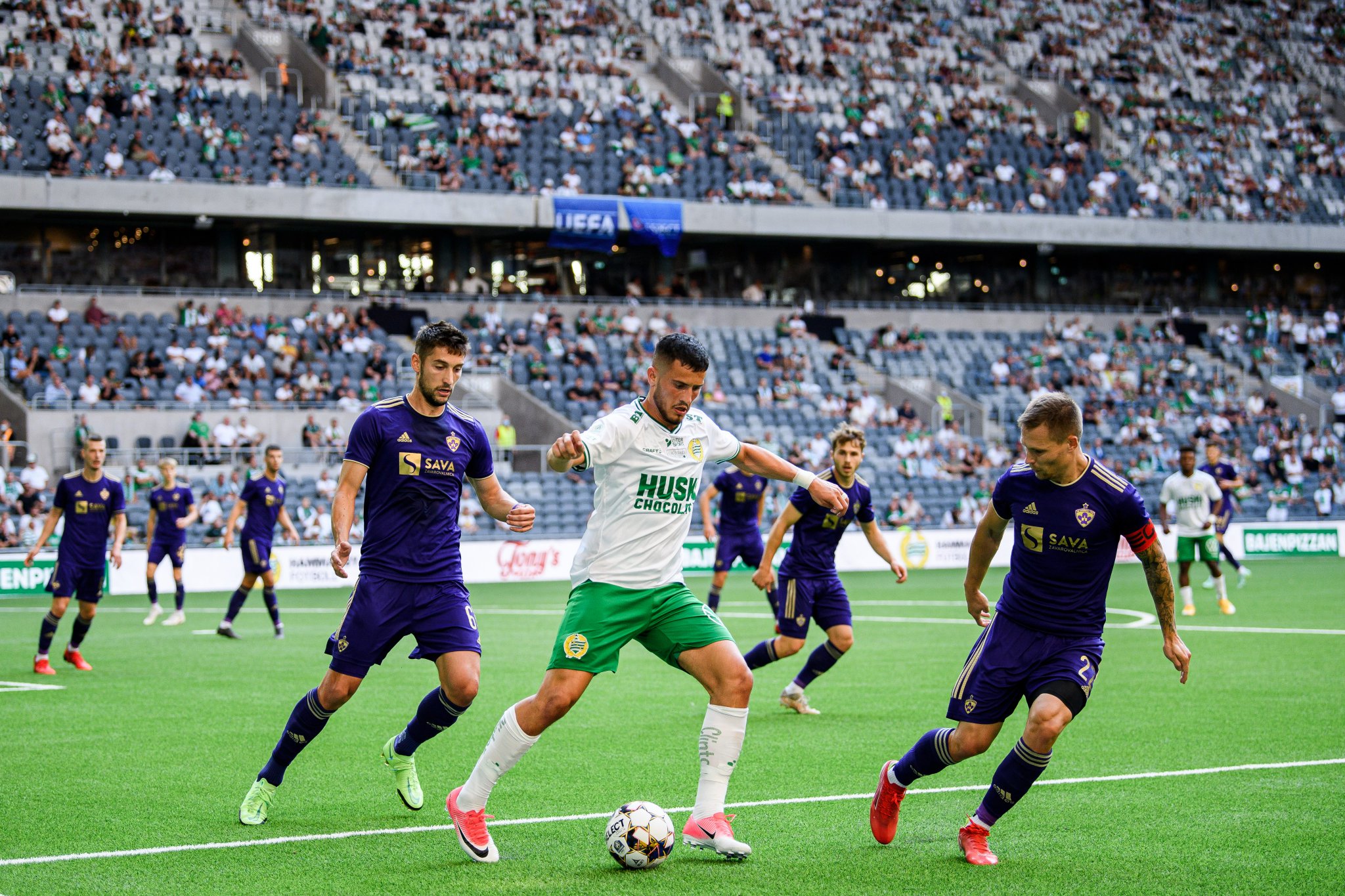 Glasno, glasneje, Stockholm: Maribor izgubil pri Hammarbyju