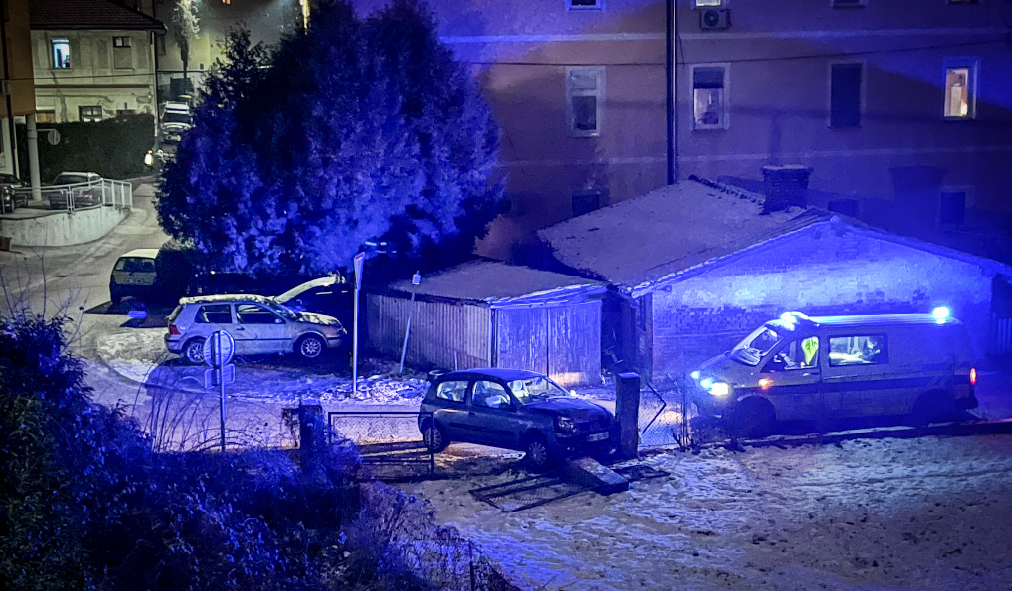 FOTO: V večernih urah v Mariboru prišlo do prometne nesreče