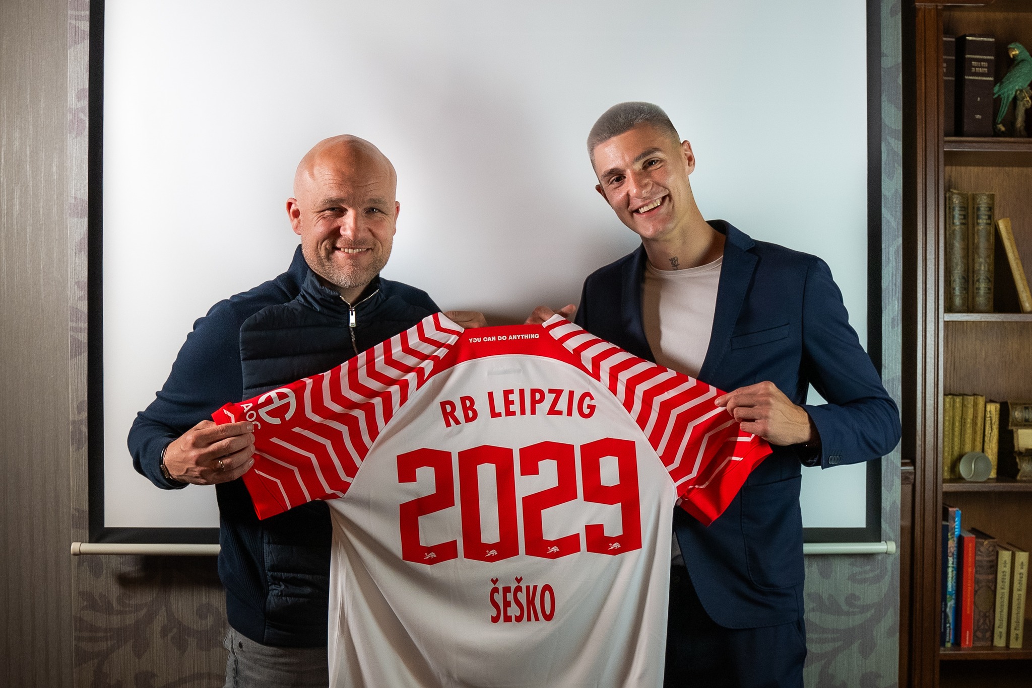 Šeško obljubil zvestobo Leipzigu do 2029