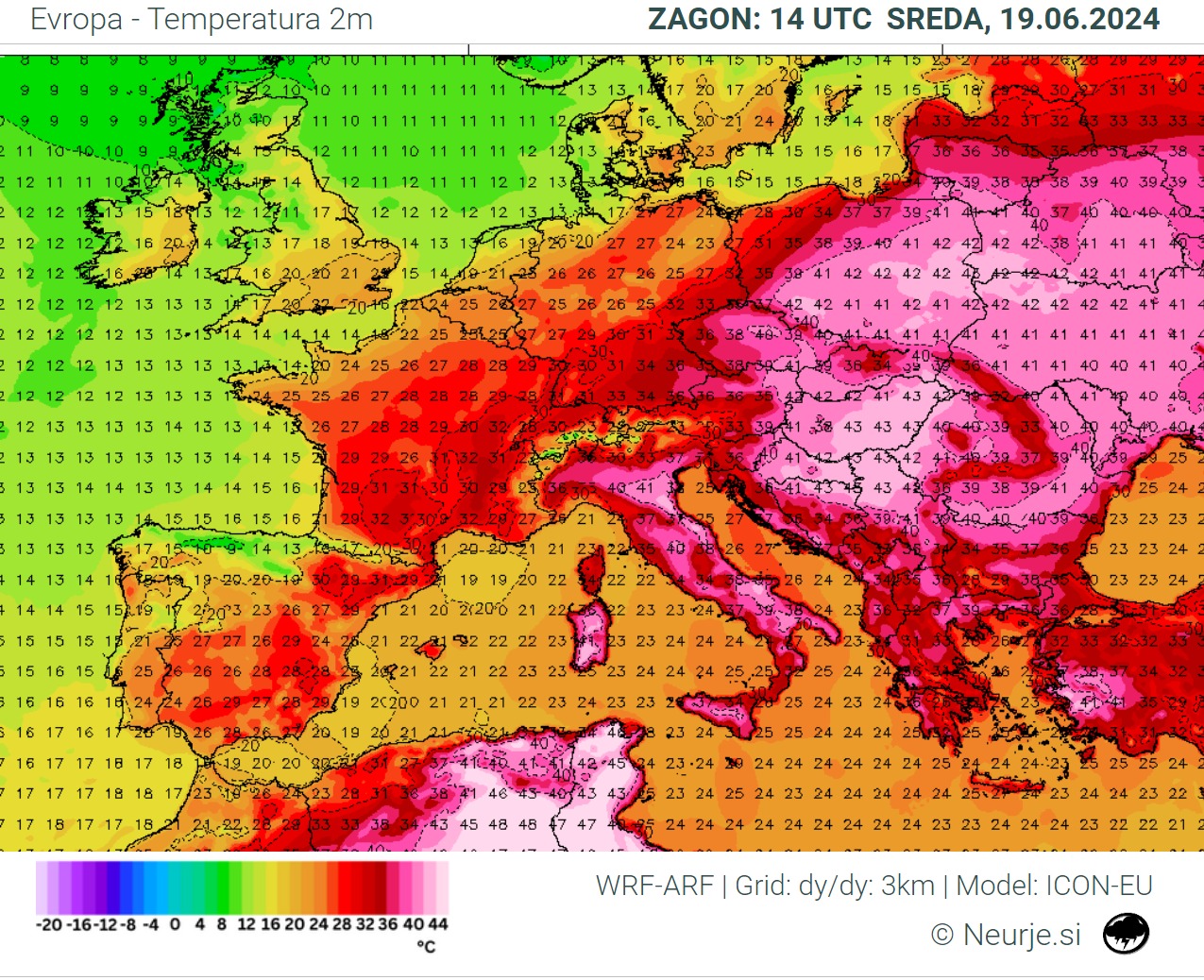 Vroče bo: Takšne temperature lahko pričakujemo v prihajajočih dneh