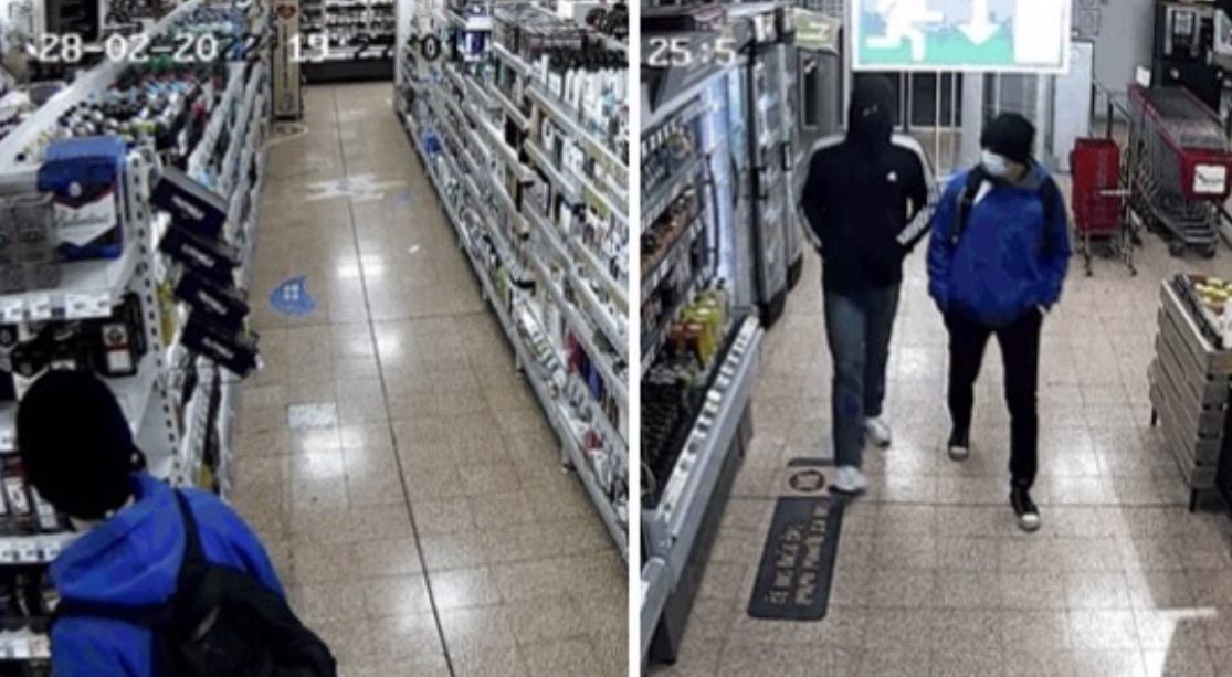 Drzna tatvina roparjev trgovine na Ptuju, ju prepoznate?