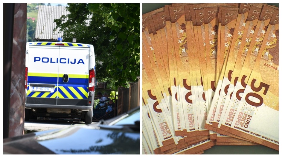 FOTO: V Mariboru unovčeval ponarejene bankovce, policisti so mu stopili na prste
