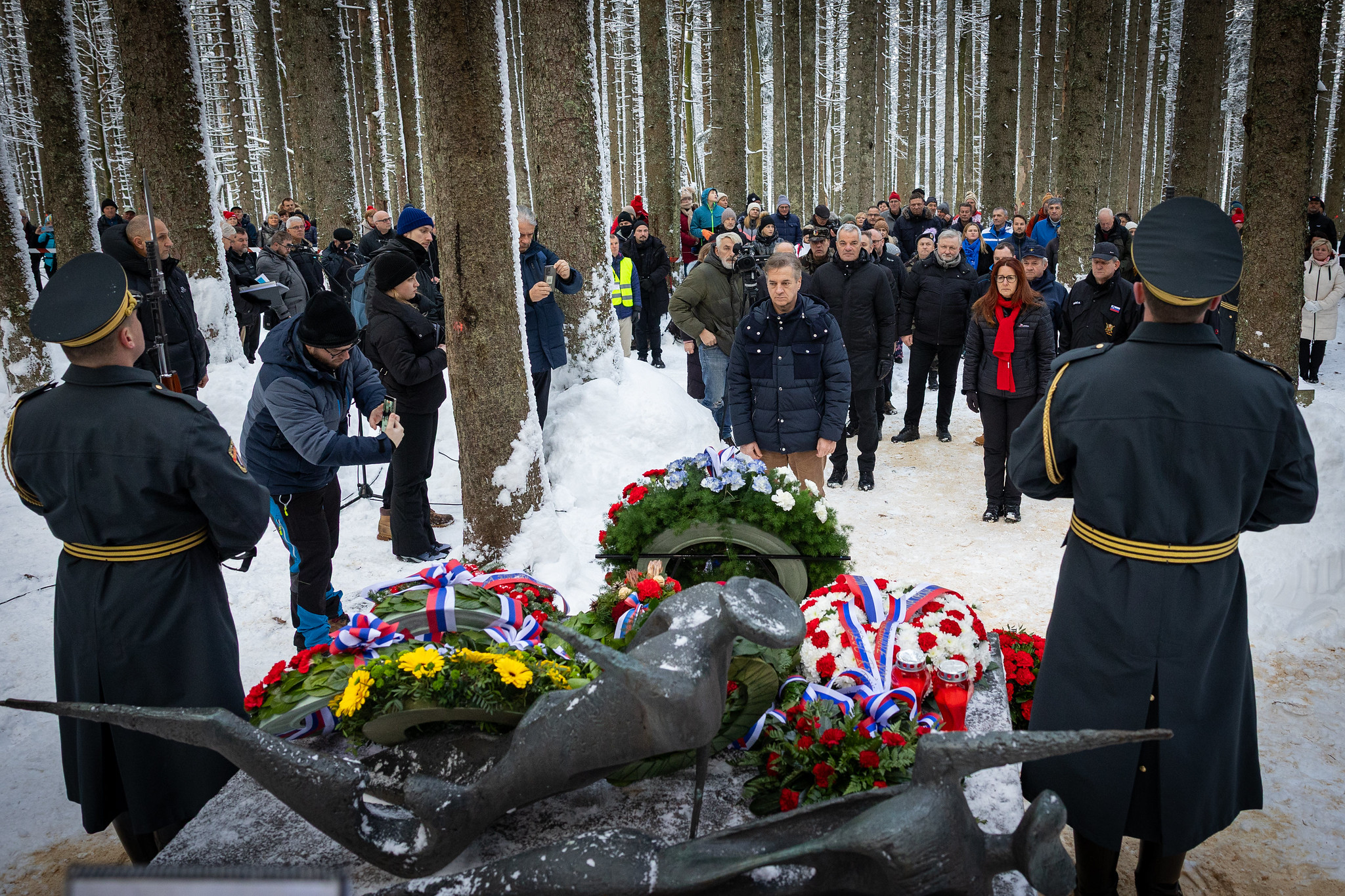 Golob na Osankarici: Svoboda ni samoumevna, zahteva pogum in upor