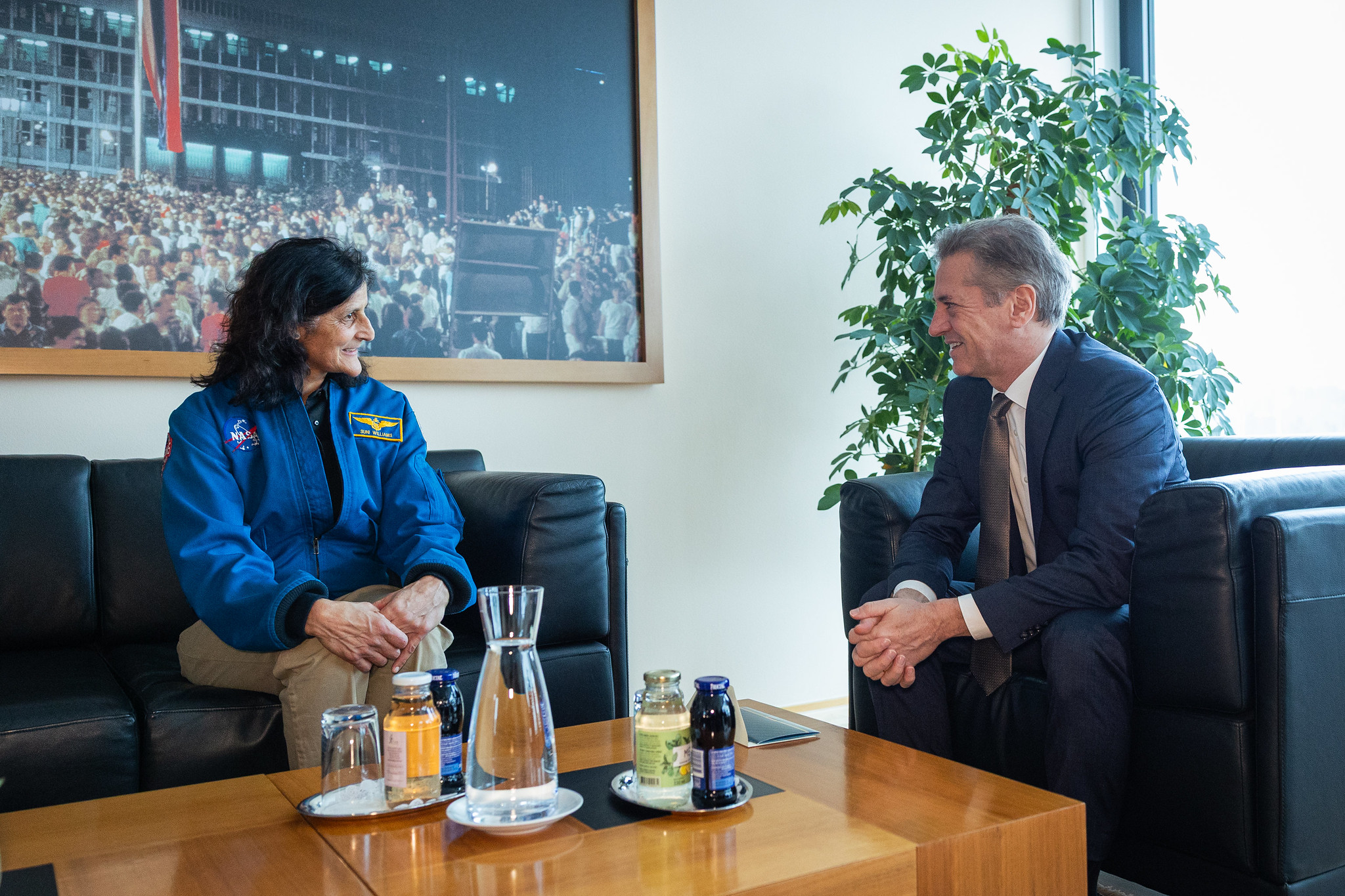 Golob sprejel astronavtko slovenskih korenin: "To je spodbuda razvoju slovenskega znanja"