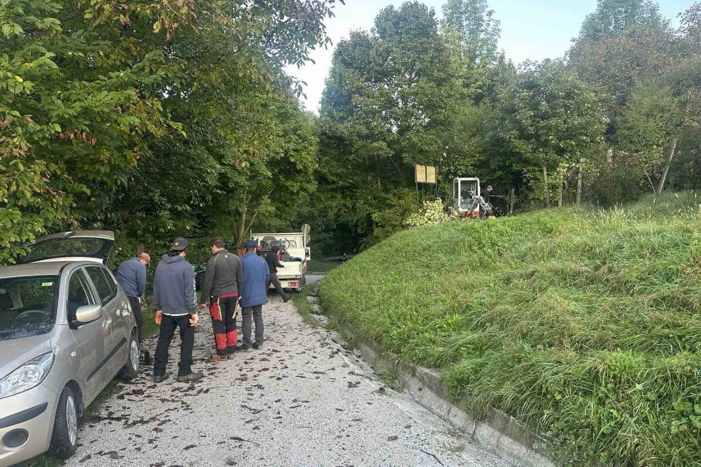 Obiskovalci Piramide, pozor: Gibanje po južni poti trenutno onemogočeno