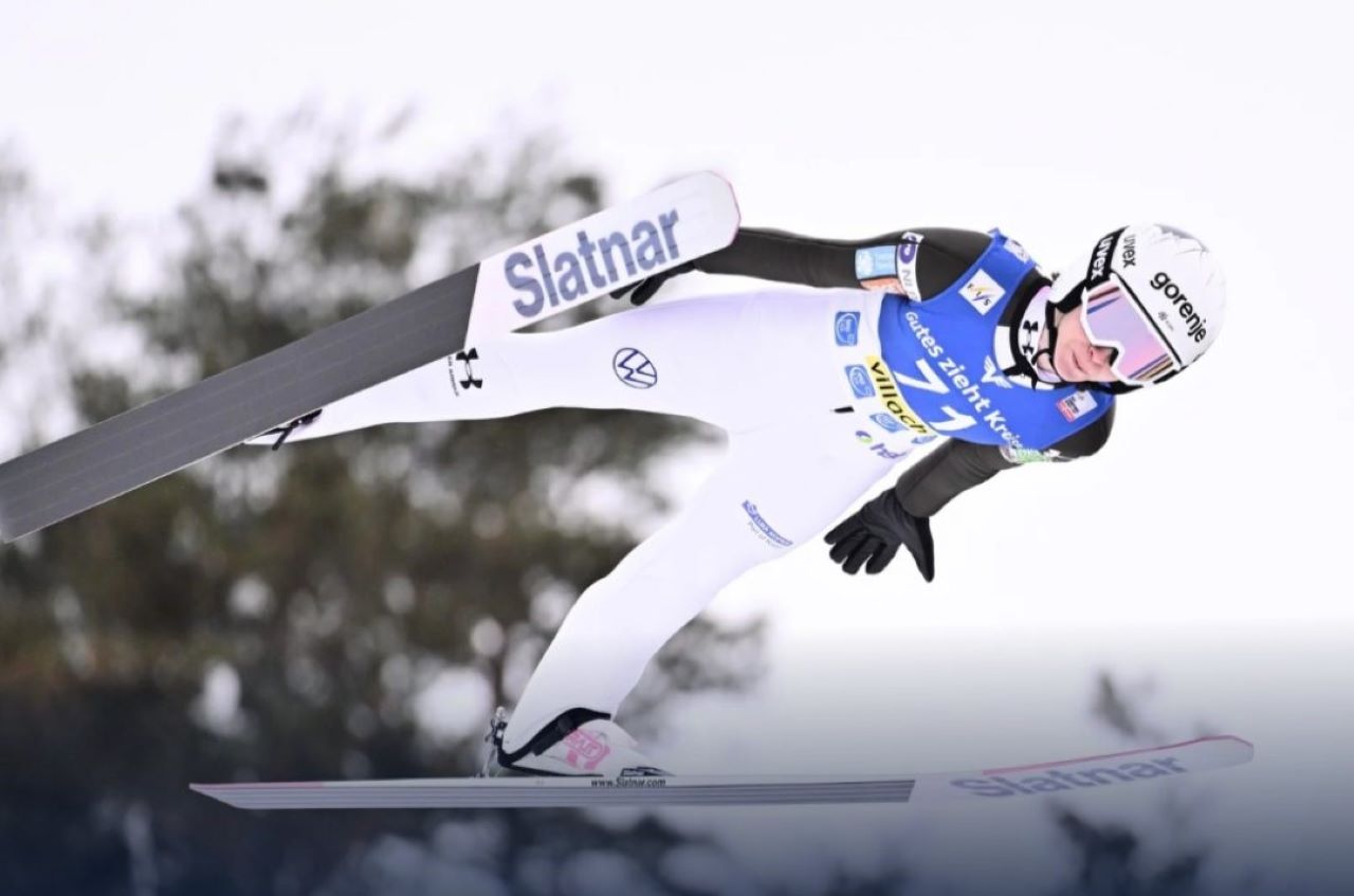 Nika Prevc zanesljivo do zmage in vodstva v svetovnem pokalu