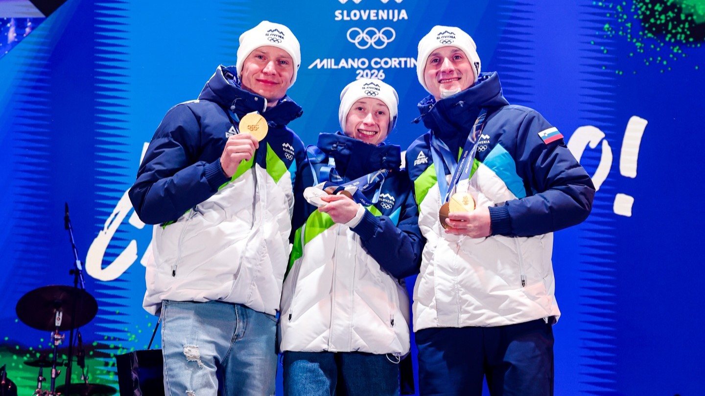 Veselje brez meja: Slovenija slavila vrnitev svojih olimpijcev