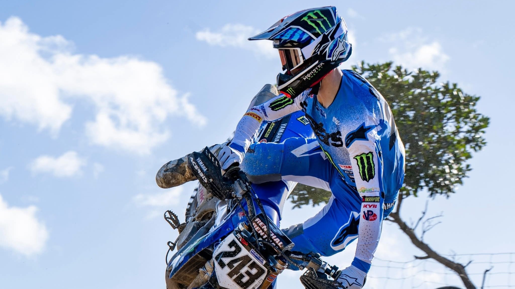 Gajser do prvih stopničk z Yamaho: "Sezona je še mlada, toda to mi res veliko pomeni"