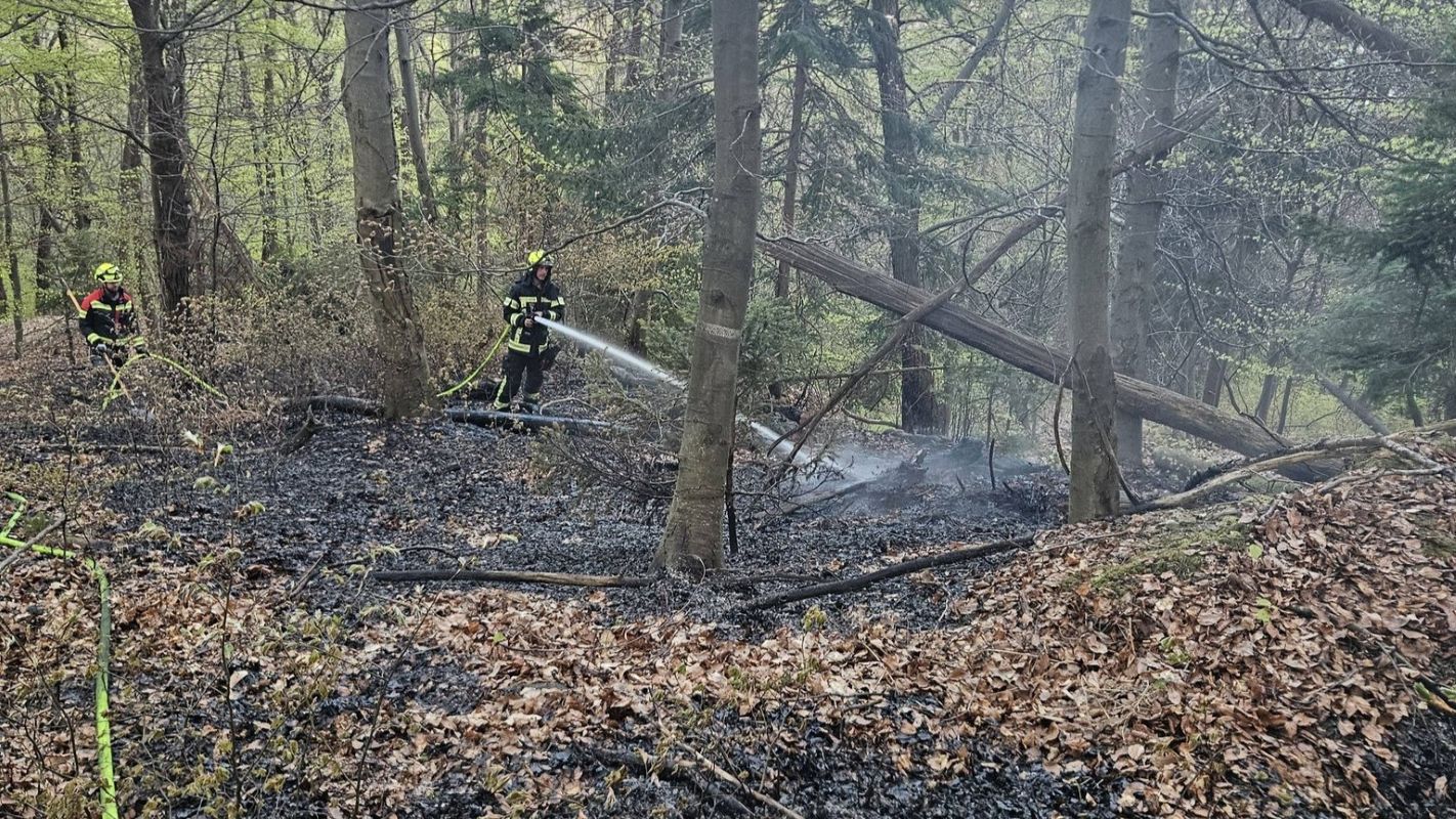 Gasilci so se več ur borili s požarom na Pohorju, policisti še ugotavljajo okoliščine (FOTO)