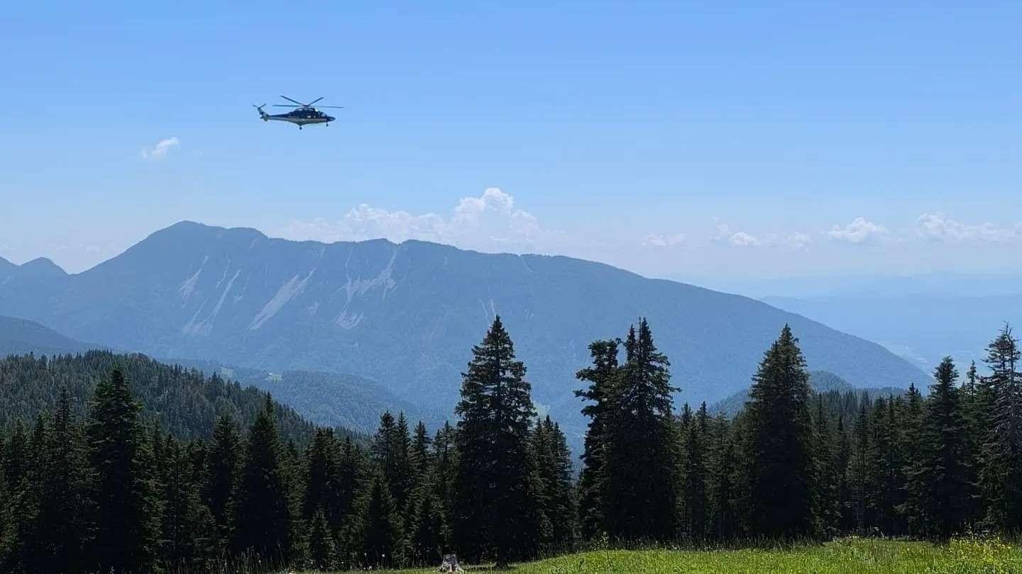 Konj pohodil otroka, na pomoč nemudoma poletel helikopter (FOTO)