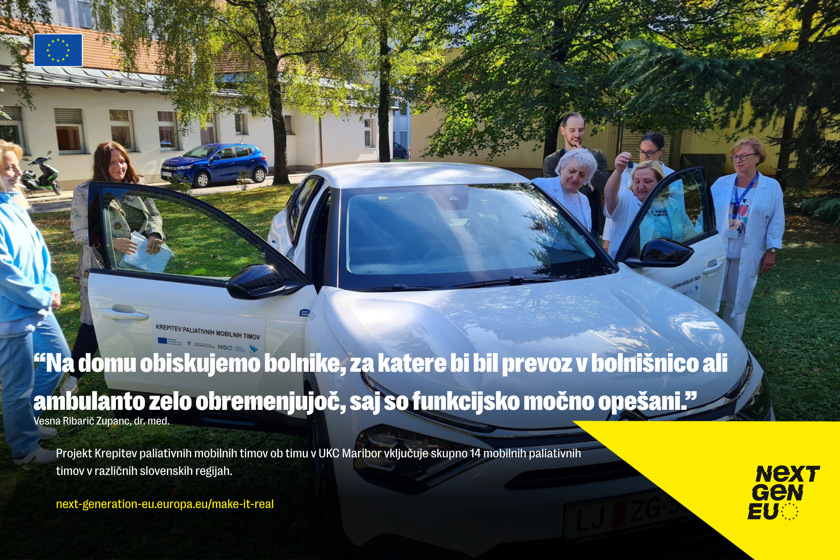 Oviti v plašč lajšanja trpljenja: paliativni mobilni timi pomagajo neozdravljivo bolnim in njihovim svojcem na domu