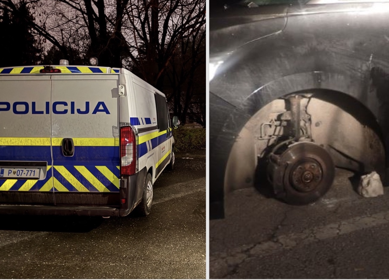 Konec serijskih tatvin platišč v Mariboru, Ptuju in Celju: Storilec končno v rokah policije (FOTO)