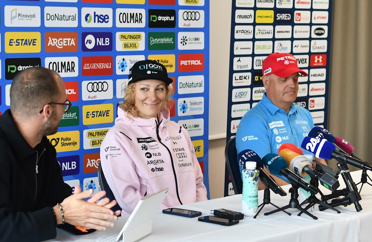 Prvi smuk sezone: Ilka Štuhec napada na zahtevnem smuku v St. Moritzu