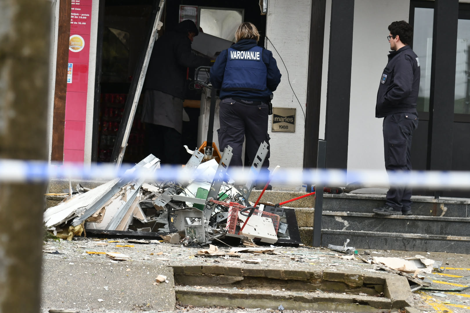 Policija prijela Hrvata, ki naj bi bil odgovoren za razstrelitev bankomatov