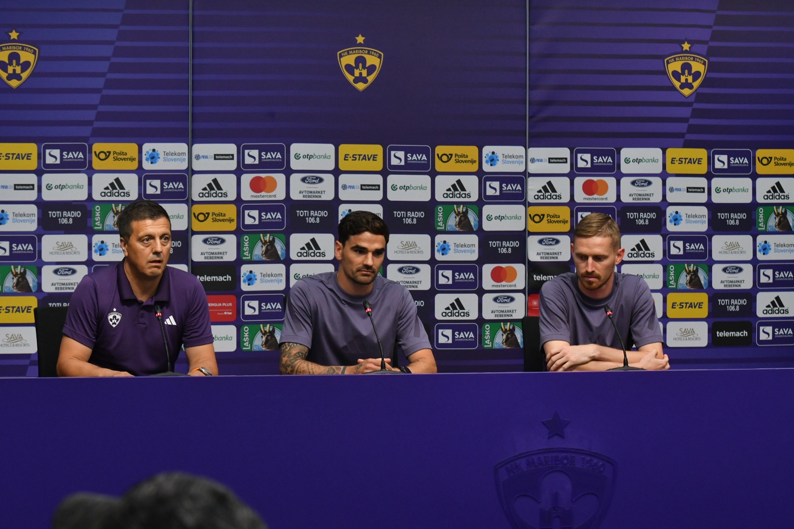 FOTO: Maribor predstavil Žana Karničnika in Claude Goncalvesa