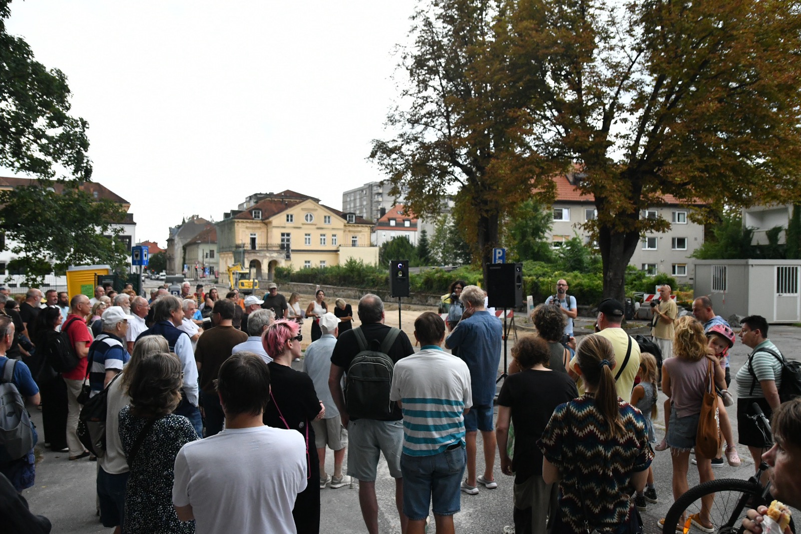 Civilna iniciativa po poseku kostanjev s petimi zahtevami za mariborsko občino (FOTO)